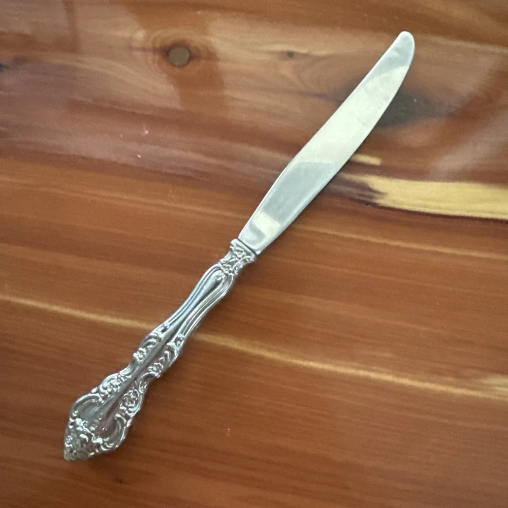 Oneida Michelangelo Heirloom Stainless Dinner Knives Set Of 4 9